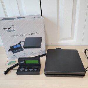 SMART WEIGH Digital Shipping and Postal Weight Scale, 0.1 oz - 110 lb Capacity
